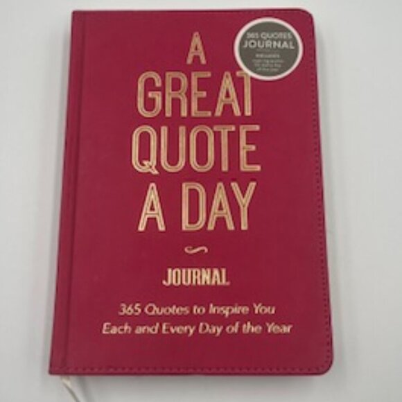 A Quote A Day Journal 365 Quotes To Inspire you. Writing journaling - Picture 1 of 6